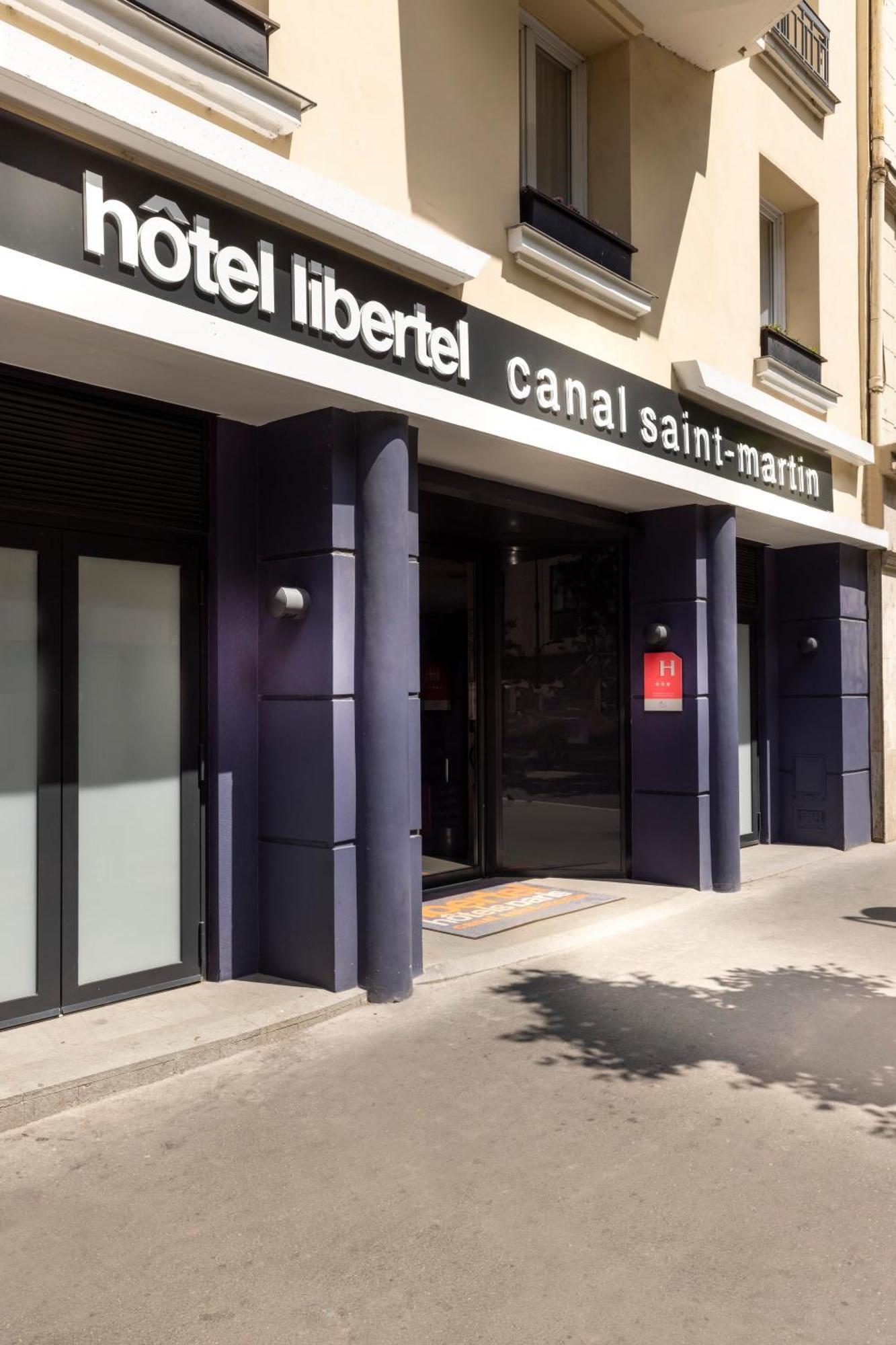 Libertel Canal Saint Martin Paříž Exteriér fotografie