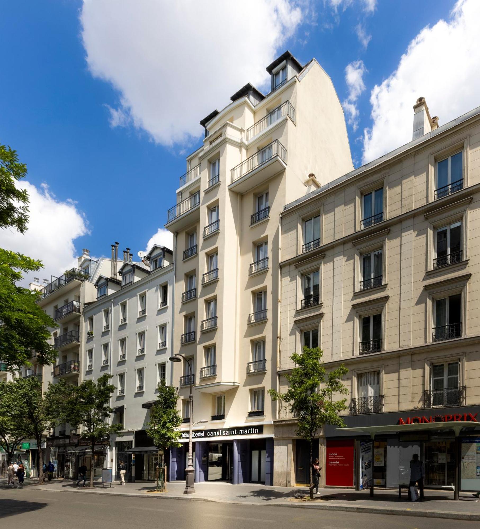 Libertel Canal Saint Martin Paříž Exteriér fotografie